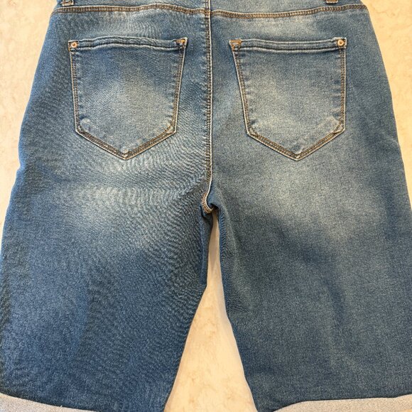 Curve Appeal Jean Shorts [Below the Knee Length] (Size 8 | 29) - Picture 2 of 4